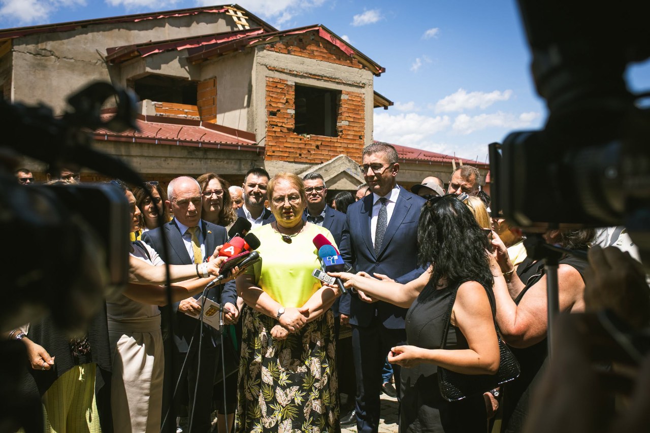 Јаневска најави реконструкцијата на Студентскиот дом и на Ресурсниот центар во Битола