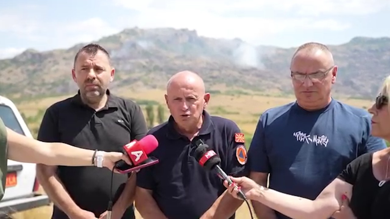 Пожарот во прилепско најверојано предизвикан од човечки фактор - спречено ширењето на огнот кон викенд-куќите и приватните имоти