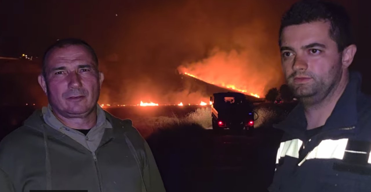 ВИДЕО: Драматична ноќ поради пожарите кај Лознани и Ново Селани - спасени првите куќи, гаснеше и локалното население 