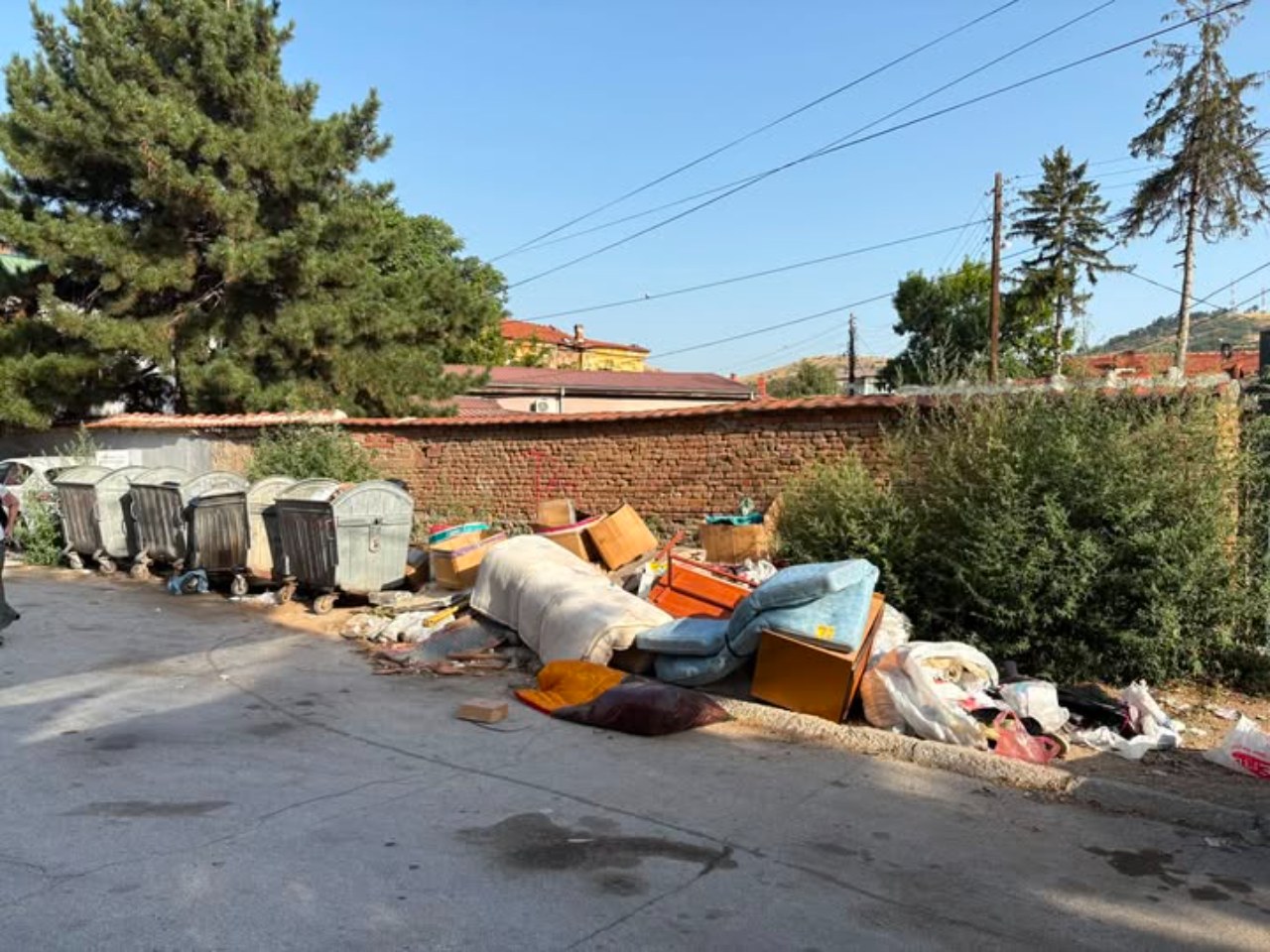 Граѓани реагираат на дива депонија во строгиот центар на Битола