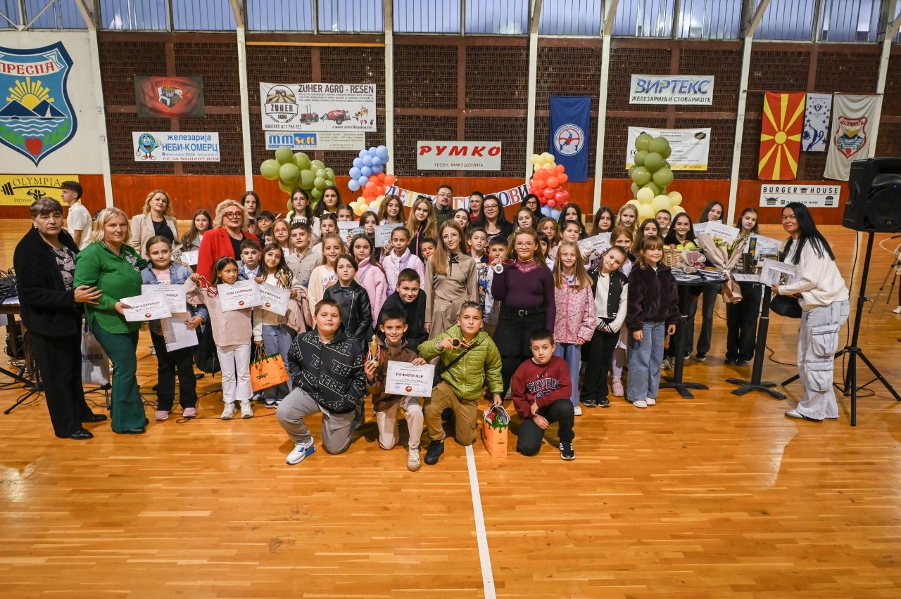 ПРАЗНИК НА ПОЕЗИЈАТА И МЛАДОСТА: Манифестацијата „Детски гласови 2026“ обедини 92 млади поети во Ресен