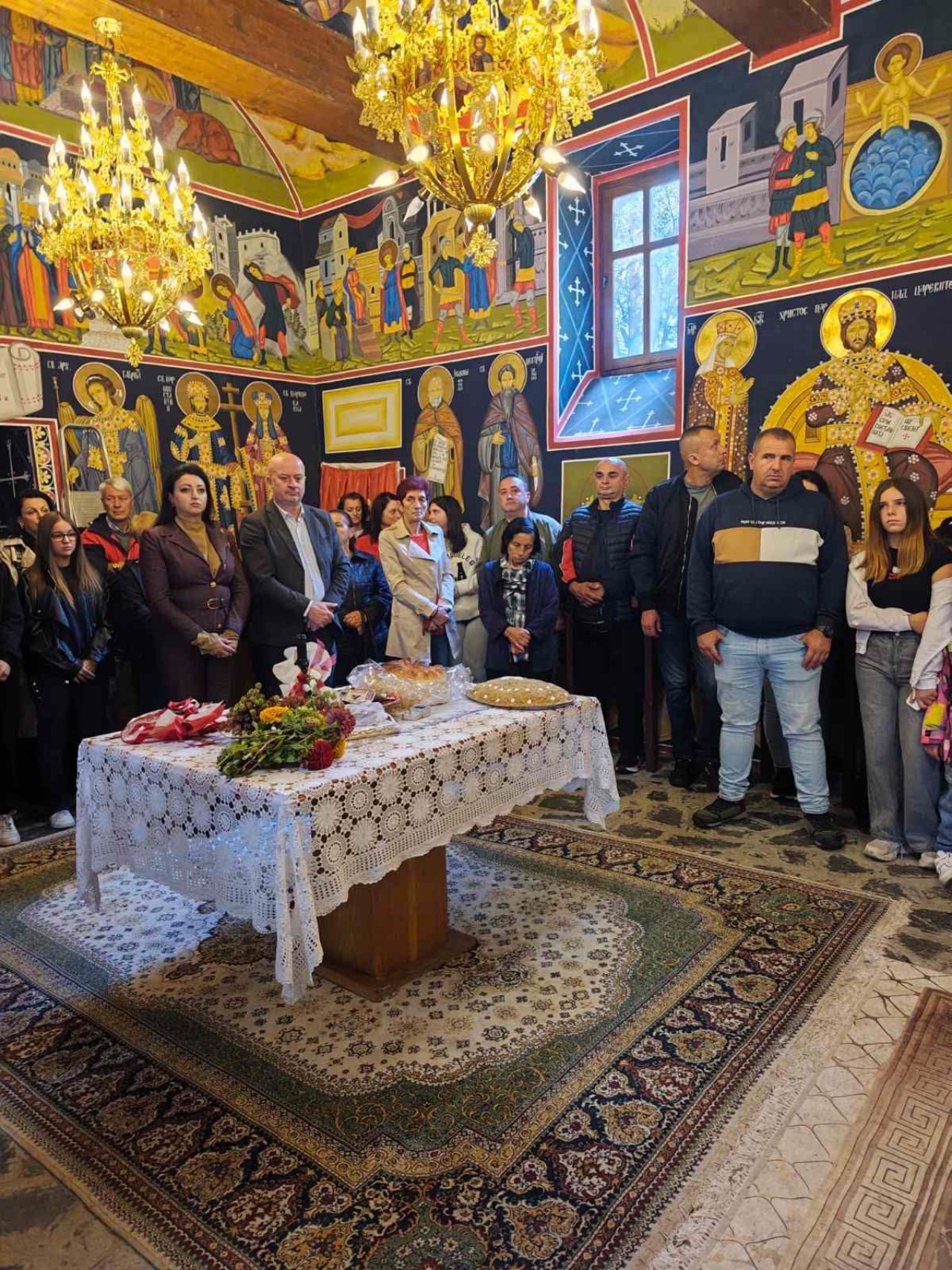 Одбележан празникот Крстовден во манастирот „Св. Ѓорѓи“ во Паралово